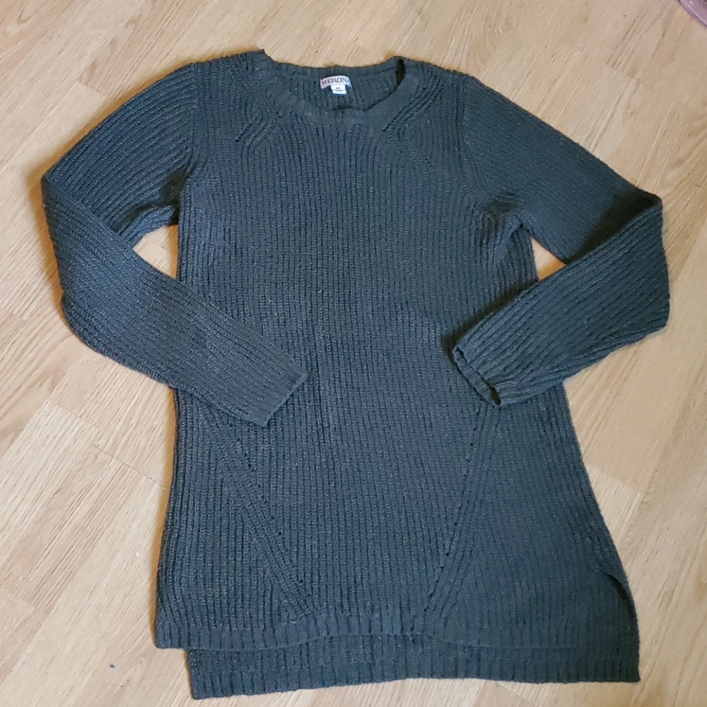 Women's Olive Green Sweater Dress!
